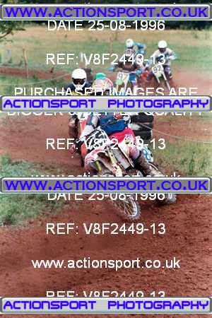 Photo: V8F2449-13 ActionSport Photography 25/08/1996 AMCA Hereford MXC - Bacton _2_250Qualifiers #85
