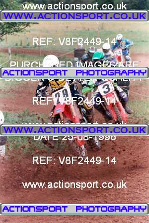 Photo: V8F2449-14 ActionSport Photography 25/08/1996 AMCA Hereford MXC - Bacton _2_250Qualifiers #28