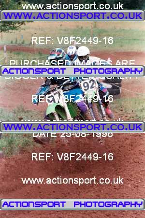 Photo: V8F2449-16 ActionSport Photography 25/08/1996 AMCA Hereford MXC - Bacton _2_250Qualifiers #97