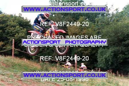 Photo: V8F2449-20 ActionSport Photography 25/08/1996 AMCA Hereford MXC - Bacton _2_250Qualifiers #105