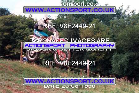 Photo: V8F2449-21 ActionSport Photography 25/08/1996 AMCA Hereford MXC - Bacton _2_250Qualifiers #74