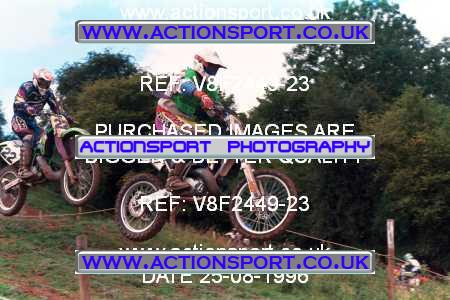 Photo: V8F2449-23 ActionSport Photography 25/08/1996 AMCA Hereford MXC - Bacton _2_250Qualifiers #79