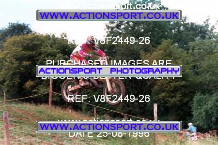 Photo: V8F2449-26 ActionSport Photography 25/08/1996 AMCA Hereford MXC - Bacton _2_250Qualifiers #20