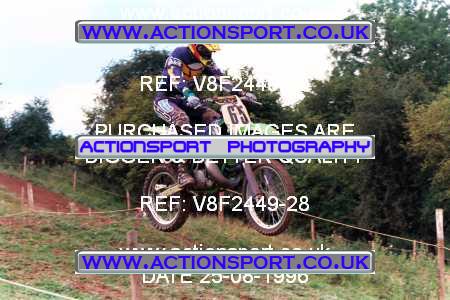 Photo: V8F2449-28 ActionSport Photography 25/08/1996 AMCA Hereford MXC - Bacton _2_250Qualifiers #65