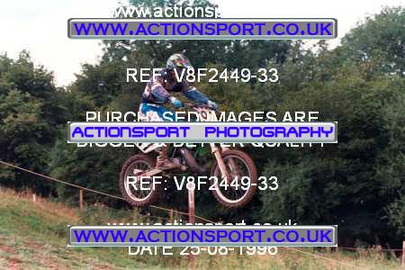 Photo: V8F2449-33 ActionSport Photography 25/08/1996 AMCA Hereford MXC - Bacton _2_250Qualifiers #97