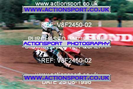 Photo: V8F2450-02 ActionSport Photography 25/08/1996 AMCA Hereford MXC - Bacton _2_250Qualifiers #74