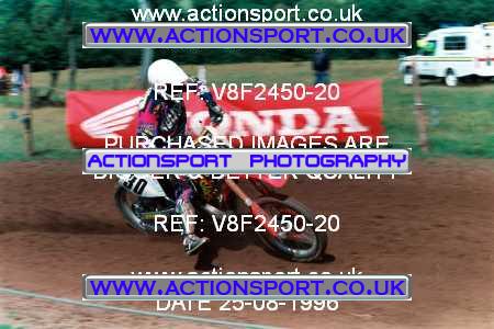 Photo: V8F2450-20 ActionSport Photography 25/08/1996 AMCA Hereford MXC - Bacton _2_250Qualifiers #30