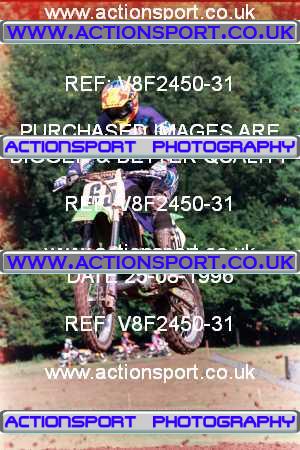 Photo: V8F2450-31 ActionSport Photography 25/08/1996 AMCA Hereford MXC - Bacton _2_250Qualifiers #65