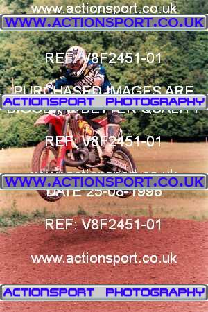 Photo: V8F2451-01 ActionSport Photography 25/08/1996 AMCA Hereford MXC - Bacton _2_250Qualifiers #105