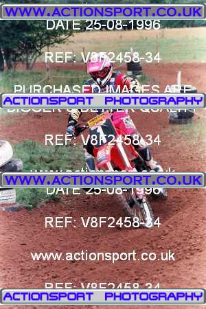 Photo: V8F2458-34 ActionSport Photography 25/08/1996 AMCA Hereford MXC - Bacton _6_JuniorsUnlimitedGroup2 #1