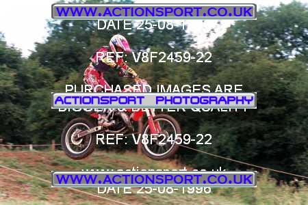 Photo: V8F2459-22 ActionSport Photography 25/08/1996 AMCA Hereford MXC - Bacton _6_JuniorsUnlimitedGroup2 #1