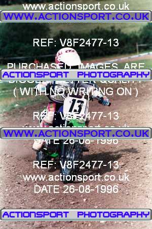 Photo: V8F2477-13 ActionSport Photography 26/08/1996 YMSA Poole & Parkstone MC 2 Day _7_60s-Cadets #13