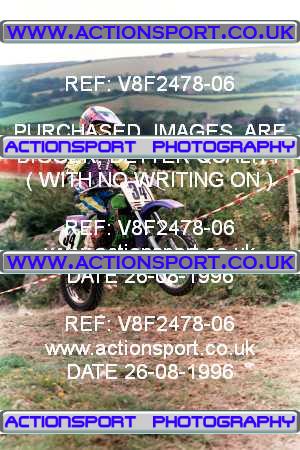 Photo: V8F2478-06 ActionSport Photography 26/08/1996 YMSA Poole & Parkstone MC 2 Day _7_60s-Cadets #34