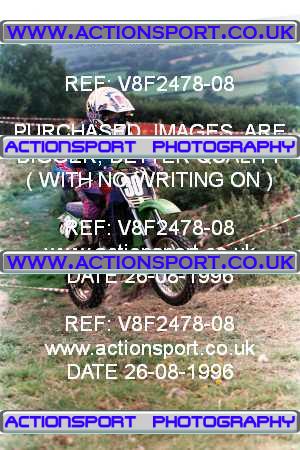 Photo: V8F2478-08 ActionSport Photography 26/08/1996 YMSA Poole & Parkstone MC 2 Day _7_60s-Cadets #30