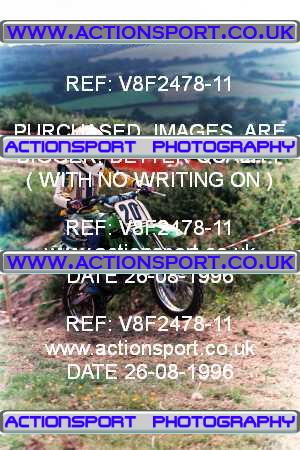 Photo: V8F2478-11 ActionSport Photography 26/08/1996 YMSA Poole & Parkstone MC 2 Day _7_60s-Cadets #20