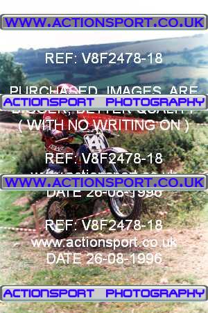 Photo: V8F2478-18 ActionSport Photography 26/08/1996 YMSA Poole & Parkstone MC 2 Day _7_60s-Cadets #141