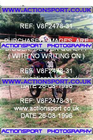 Photo: V8F2478-31 ActionSport Photography 26/08/1996 YMSA Poole & Parkstone MC 2 Day _7_60s-Cadets #30