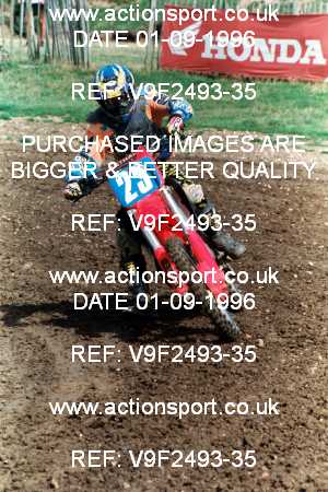 Photo: V9F2493-35 ActionSport Photography 01/09/1996 AMCA Ely MC [250 Qualifiers] - Elsworth _2_125Seniors #23