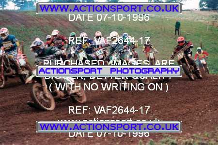 Photo: VAF2644-17 ActionSport Photography 06/10/1996 AMCA Stockport MXC - Norley  _7_250-750Seniors #9990
