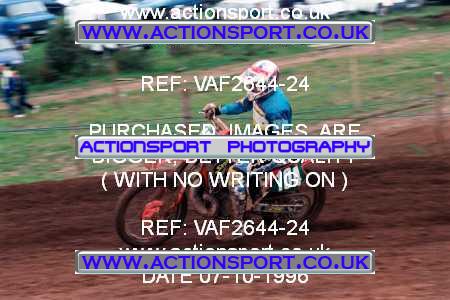 Photo: VAF2644-24 ActionSport Photography 06/10/1996 AMCA Stockport MXC - Norley  _7_250-750Seniors #104