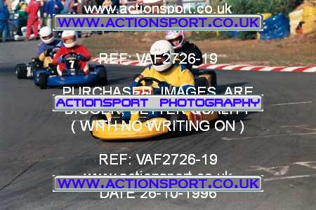 Photo: VAF2726-19 ActionSport Photography 26/10/1996 Camberley Kart Club - Blackbushe _4_SeniorTKM #19