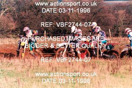 Photo: VBF2744-07 ActionSport Photography 03/11/1996 AMCA Southam MXC - Badby _3_250-750Experts #4