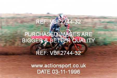 Photo: VBF2744-32 ActionSport Photography 03/11/1996 AMCA Southam MXC - Badby _3_250-750Experts #4