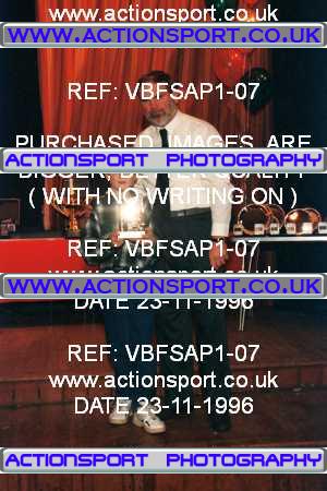 Photo: VBFSAP1-07 ActionSport Photography 23/11/1996 ACU Slough Aces MXC Presentation AllPhotos #2