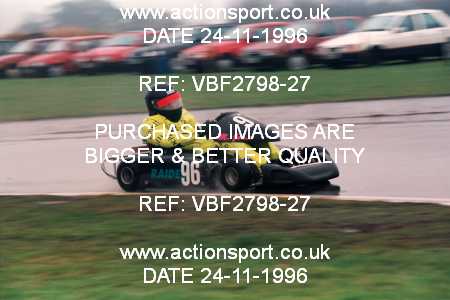 Photo: VBF2798-27 ActionSport Photography 24/11/1996 Dunkeswell Kart Club _8_250s #96