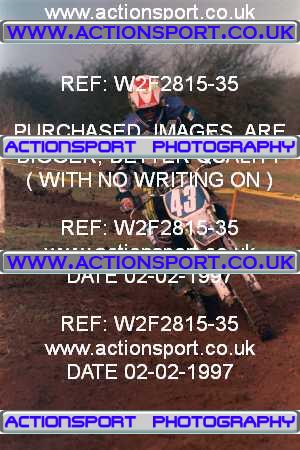 Photo: W2F2815-35 ActionSport Photography 02/02/1997 Corsham SSC - Keynsham _2_Seniors #43