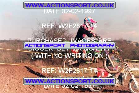Photo: W2F2817-14 ActionSport Photography 02/02/1997 Corsham SSC - Keynsham _4_80s #16