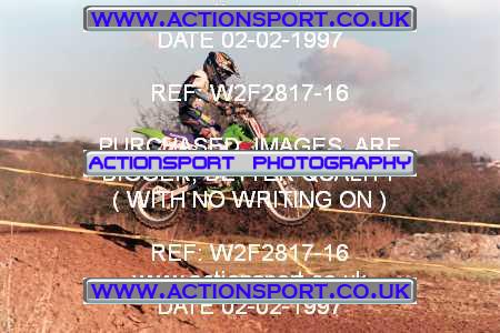 Photo: W2F2817-16 ActionSport Photography 02/02/1997 Corsham SSC - Keynsham _4_80s #112
