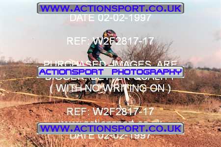 Photo: W2F2817-17 ActionSport Photography 02/02/1997 Corsham SSC - Keynsham _4_80s #1