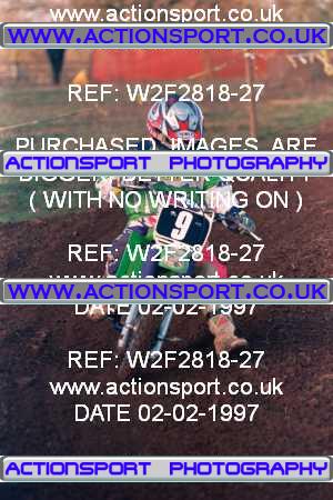 Photo: W2F2818-27 ActionSport Photography 02/02/1997 Corsham SSC - Keynsham _5_60s #9
