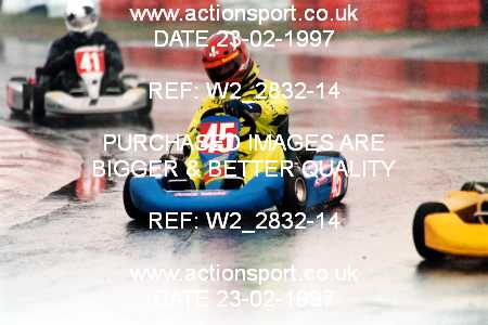 Photo: W2_2832-14 ActionSport Photography 23/02/1997 Manchester and Buxton Kart Club - Three Sisters _1_SeniorTKM #45