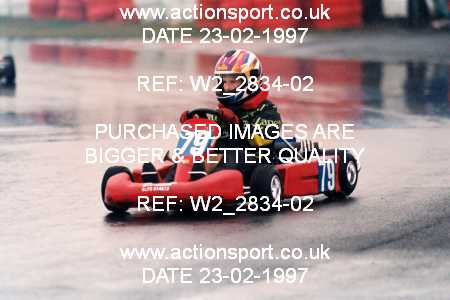 Photo: W2_2834-02 ActionSport Photography 23/02/1997 Manchester and Buxton Kart Club - Three Sisters _4_JuniorTKM #79