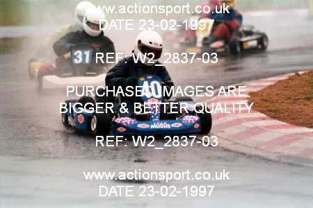 Photo: W2_2837-03 ActionSport Photography 23/02/1997 Manchester and Buxton Kart Club - Three Sisters _2_100C-C89-C92-C160 #40