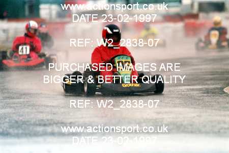 Photo: W2_2838-07 ActionSport Photography 23/02/1997 Manchester and Buxton Kart Club - Three Sisters _2_100C-C89-C92-C160 #96