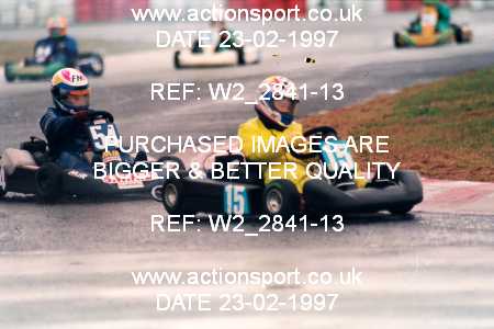 Photo: W2_2841-13 ActionSport Photography 23/02/1997 Manchester and Buxton Kart Club - Three Sisters _4_JuniorTKM #54