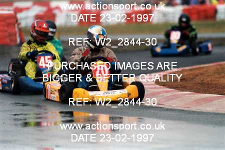 Photo: W2_2844-30 ActionSport Photography 23/02/1997 Manchester and Buxton Kart Club - Three Sisters _1_SeniorTKM #45