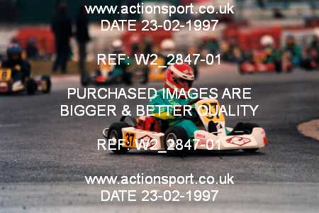 Photo: W2_2847-01 ActionSport Photography 23/02/1997 Manchester and Buxton Kart Club - Three Sisters _6_Cadets #37
