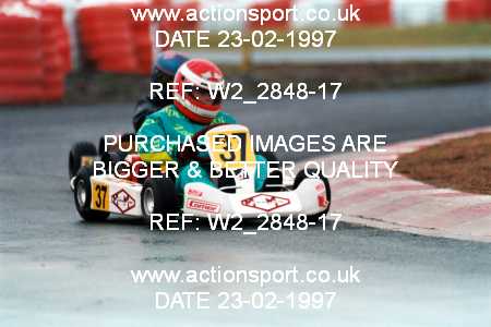 Photo: W2_2848-17 ActionSport Photography 23/02/1997 Manchester and Buxton Kart Club - Three Sisters _6_Cadets #37