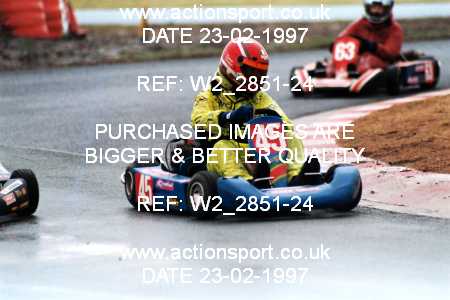 Photo: W2_2851-24 ActionSport Photography 23/02/1997 Manchester and Buxton Kart Club - Three Sisters _1_SeniorTKM #45
