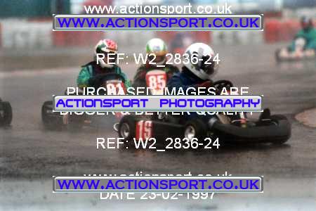 Photo: W2_2836-24 ActionSport Photography 23/02/1997 Manchester and Buxton Kart Club - Three Sisters _1_SeniorTKM #85