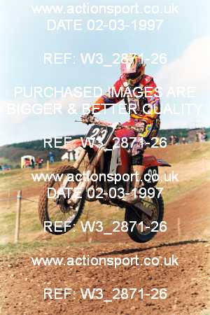 Photo: W3_2871-26 ActionSport Photography 02/03/1997 AMCA Shobdon MXC _4_125Juniors #23