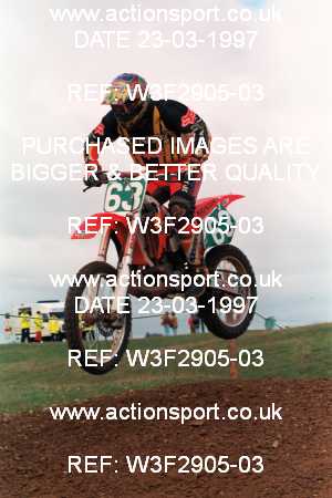 Photo: W3F2905-03 ActionSport Photography 23/03/1997 AMCA Faringdon & District MCC - Bletchingdon _3_250Seniors #63