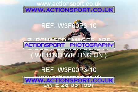 Photo: W3F00P3-10 ActionSport Photography 28/03/1997 AMCA Marshfield MXC Mike Brown Memorial _0_Practice #96