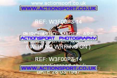 Photo: W3F00P3-14 ActionSport Photography 28/03/1997 AMCA Marshfield MXC Mike Brown Memorial _0_Practice #73