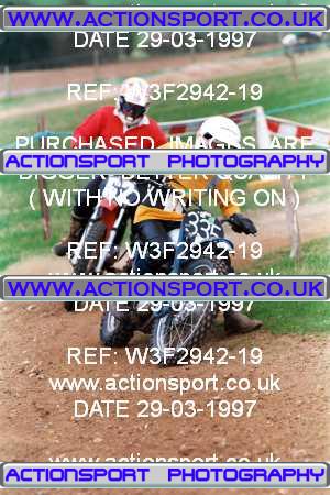 Photo: W3F2942-19 ActionSport Photography 29/03/1997 Pre 65 MC Classic Scramble - Beaconsfield  _2_250CCSportingClass #335