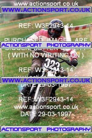 Photo: W3F2943-14 ActionSport Photography 29/03/1997 Pre 65 MC Classic Scramble - Beaconsfield  _3_350CC #323